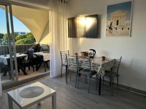 Studio cabine climatisé avec piscine, Port Camargue - FR-1-250-262